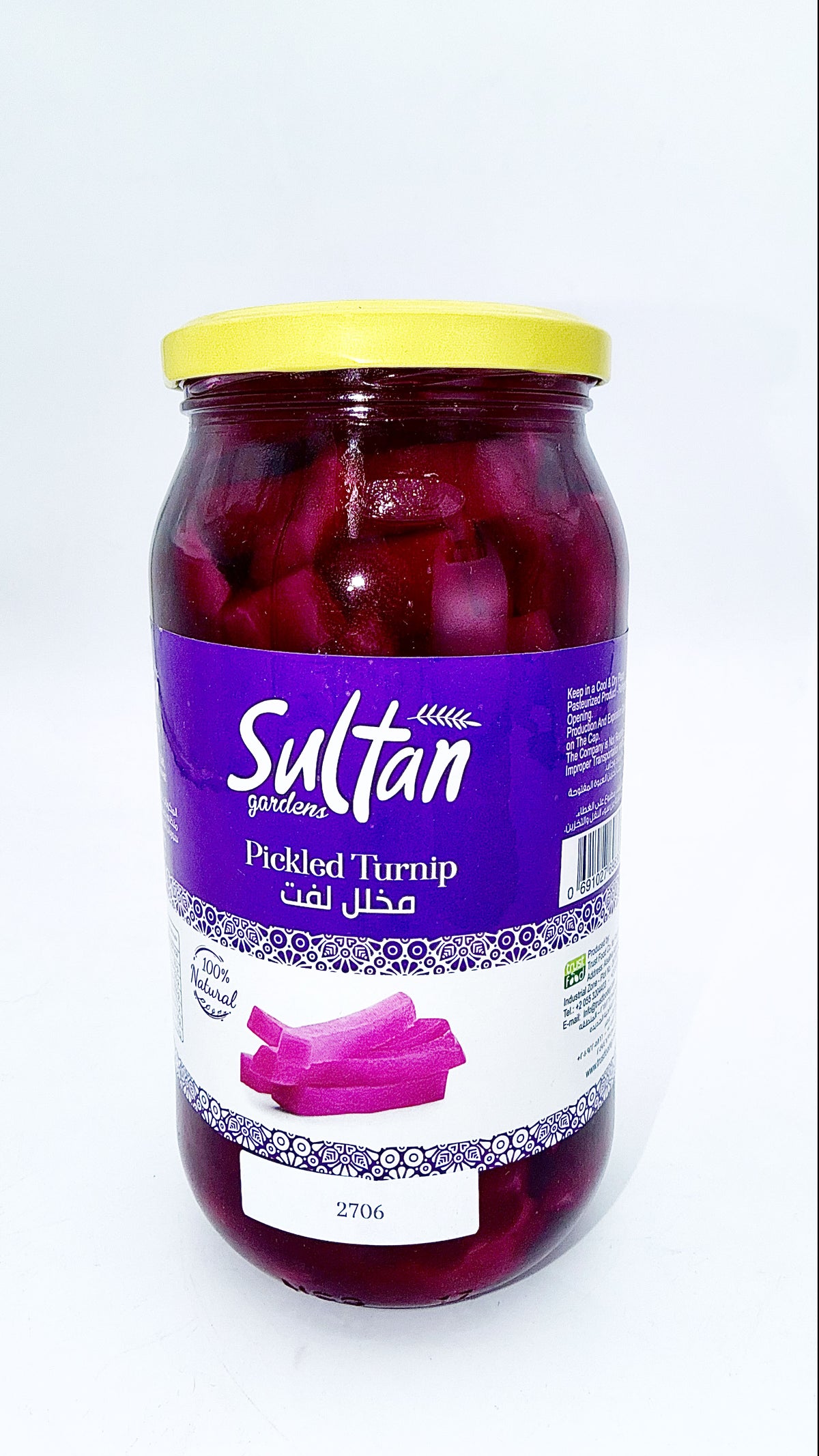 PKL 2706- SULTAN GARDEN-TURNIP (SLICED)