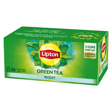 TEA 3441- LIPTON(GREEN TEA W/ MINT)