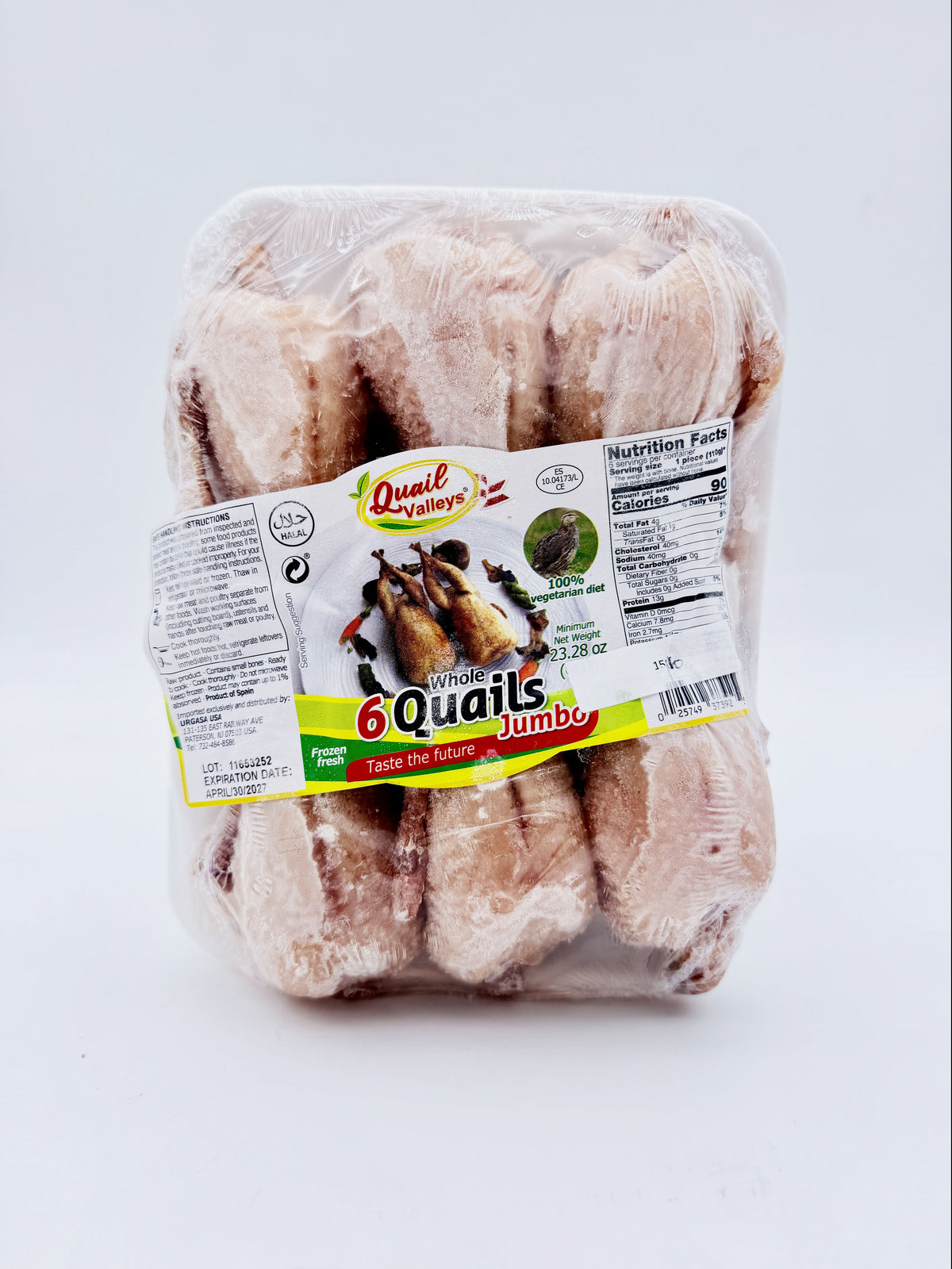 FRZ 1510-   VALLEYS- JUMBO H. QUAIL