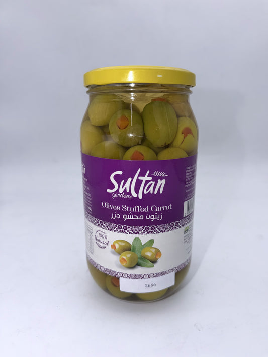 OLV 2666-  SULTAN GARDEN-OLIVES STUFFED CARROTS