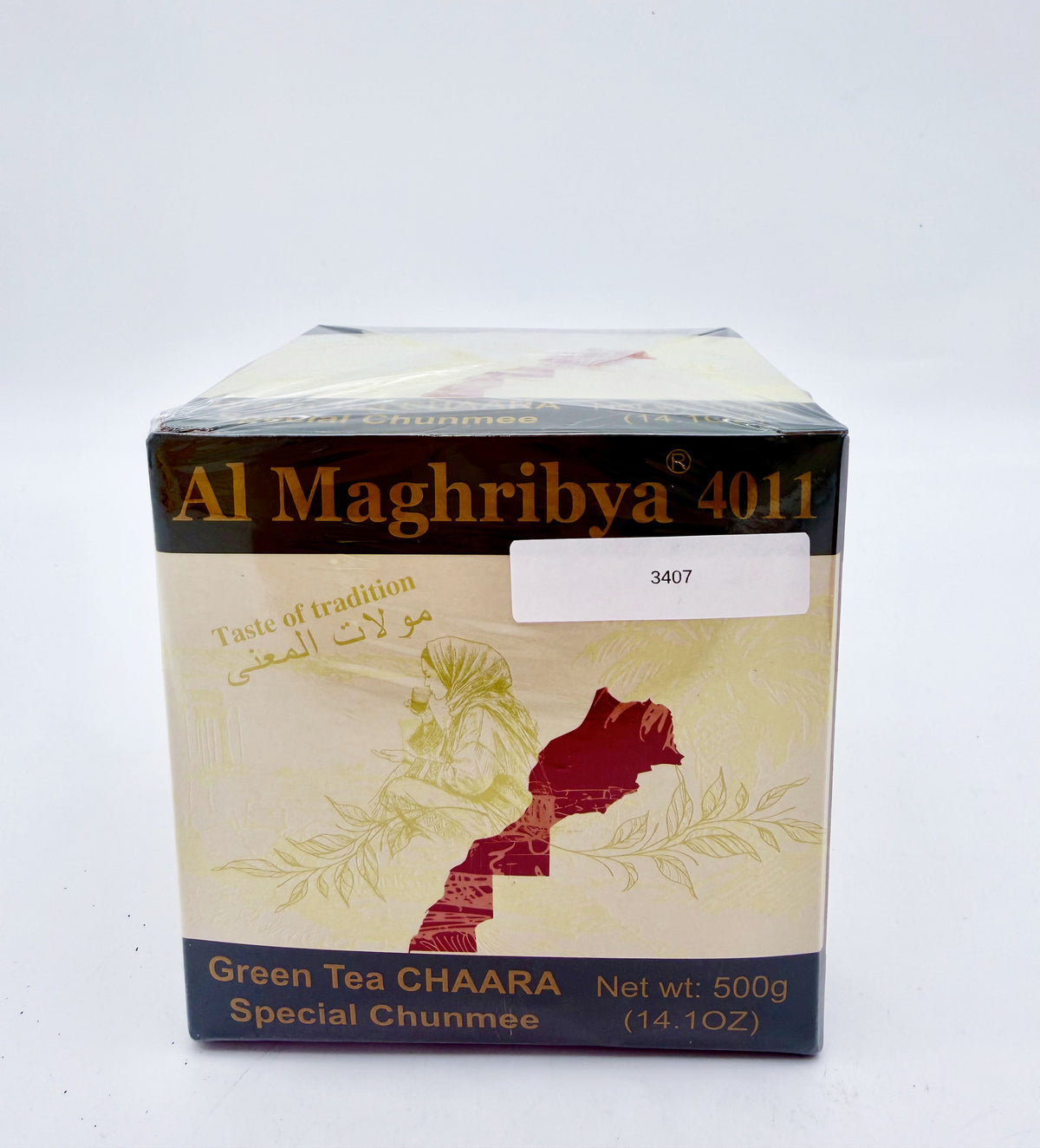 TEA 3407- (AL MAGHRIBYA) - GREEN TEA (CHAARA)