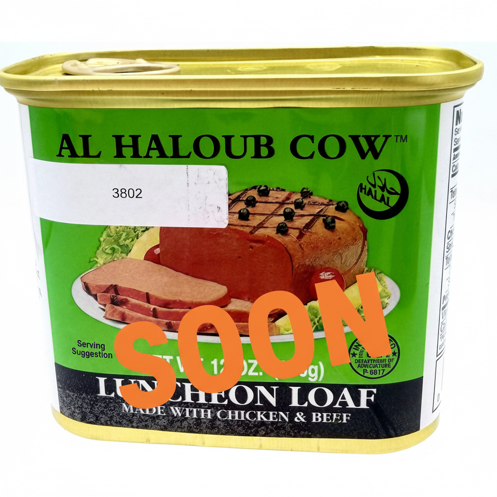 CMT 3802- Al Haloub-HALAL LUNCHEON BEEF &amp; CHICKEN