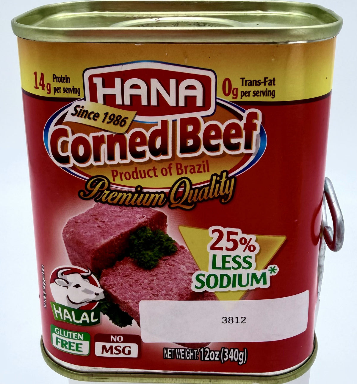 CMT 3812- HANA- CORNED BEEF(HALAL-LOW SODIUM )