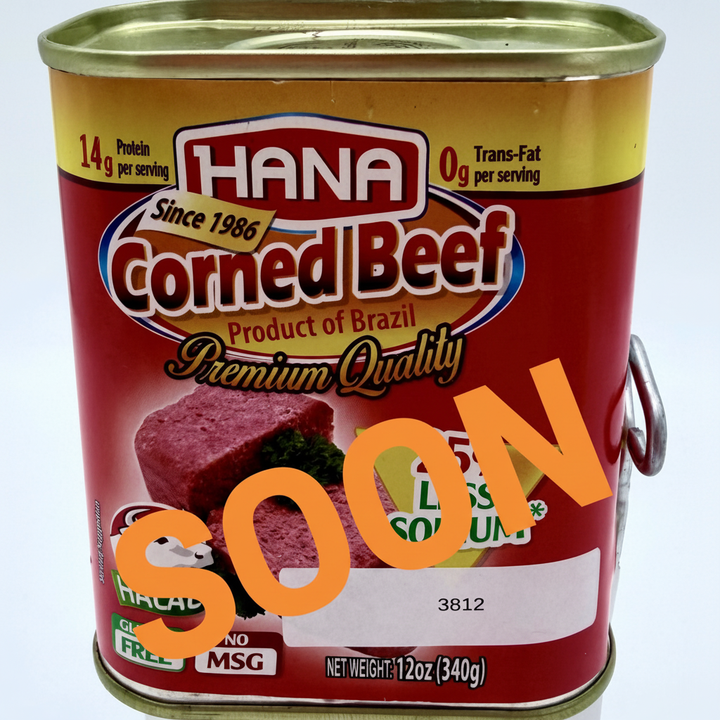 CMT 3812- HANA- CORNED BEEF(HALAL-LOW SODIUM )